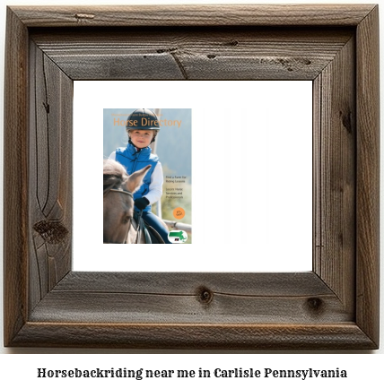 horseback riding near me in Carlisle, Pennsylvania